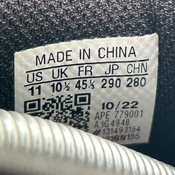 Adidas BYW Select Basketball Shoes Solar Green Impact Orange Core IG4948 Sz 11 - Picture 9 of 9